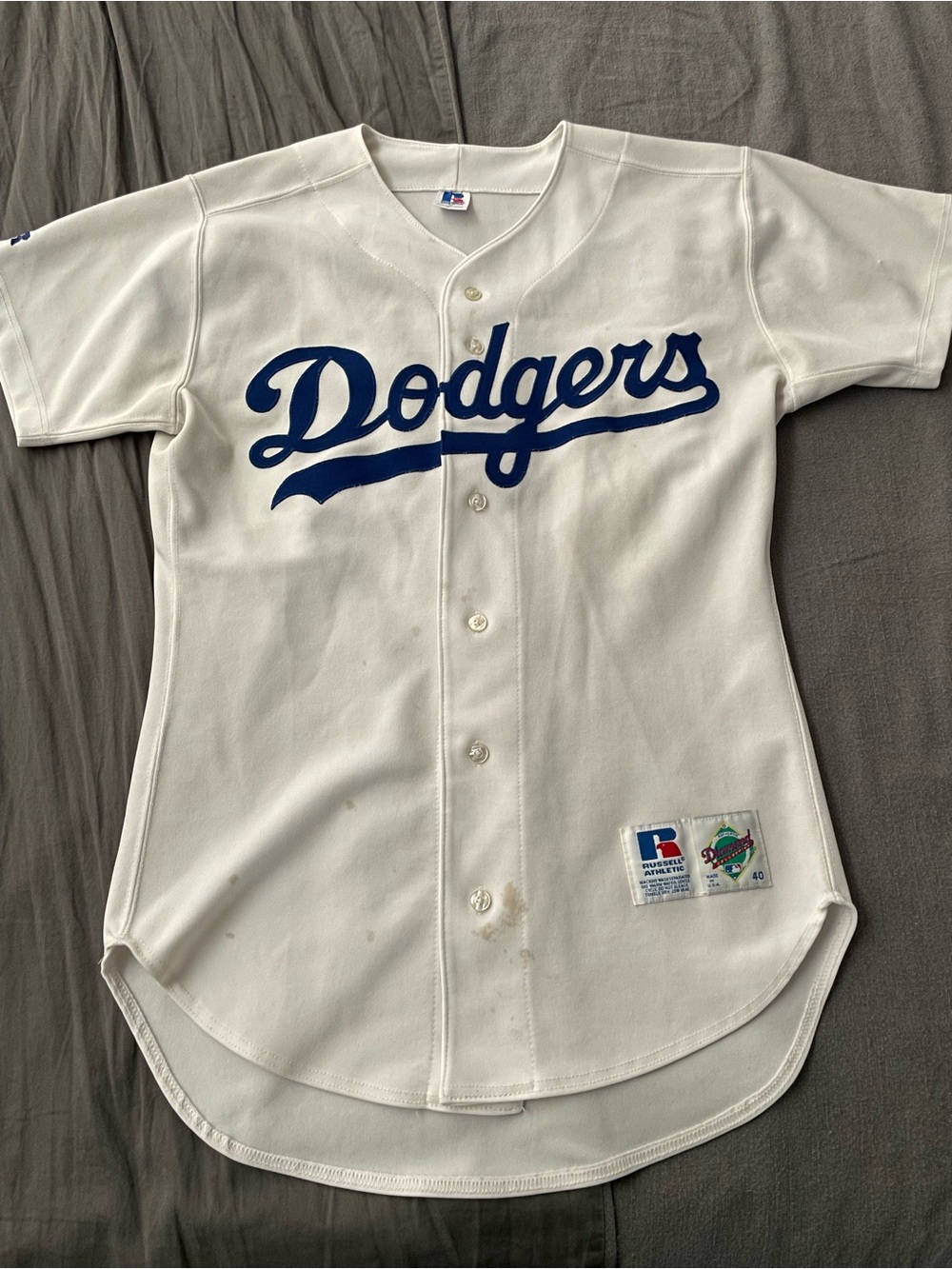 1993-1999 LA Dodgers jersey, Vintage Dodgers Russell authentic Size 40